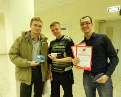 30.11.2012. Награждение волонтеров чемпионата России по боксу