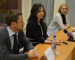 04.03.2013. Пресс-конференция Ирины Слуцкой