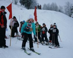 03.2011. Внутришкольные соревнования по горным лыжам