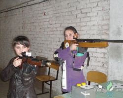 2010 год. Учебно-тренировочные занятия по пулевой стрельбе